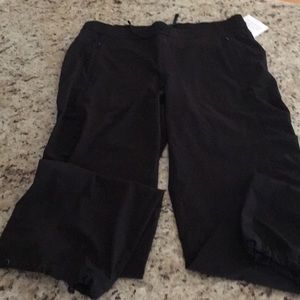 Athleta la viva black size 6